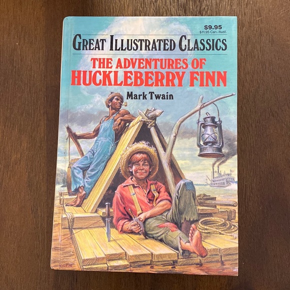 The Adventures of Huckleberry Finn (Great Illustrated Classics) Vintage, 1990 - Picture 1 of 7